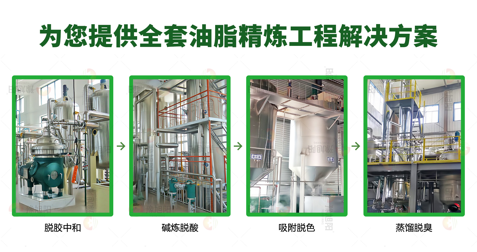 大型油脂精炼工艺流程图 大型油脂精炼工艺流程图